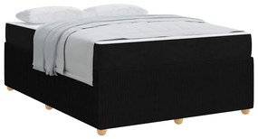 Estrutura da Cama Outros Preto 160 x 200 cm tecido