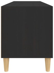 Móvel de TV 100x34,5x44,5 cm derivados de madeira preto
