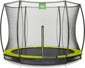 Trampolim de solo Silhouette ø305 cm com rede de segurança - verde