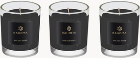 Conjunto de velas de viagem Obsidian Ame des Indes