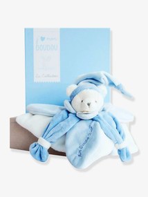 Boneco-doudou urso, 24 cm Collector - DOUDOU ET COMPAGNIE azul