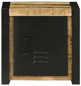 Armário de Parede para Casa de Banho 40x30x40 cm Madeira Sólida de Man