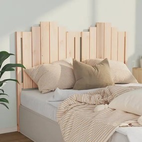 Cabeceira de cama 146x4x110 cm pinho maciço