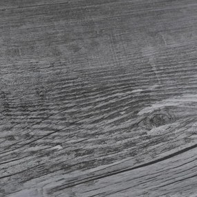 Tábuas soalho PVC não-autoadesivo 5,26m² 2mm cinzento brilhante