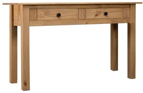 vidaXL Mesa consola 110x40x72 cm pinho maciço Panama
