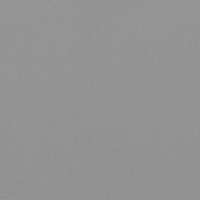 Almofadões banco jardim 2 pcs 100x50x7cm tecido oxford cinzento