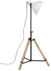 Candeeiro de pé 25 W 75x75x90-150 cm E27 branco