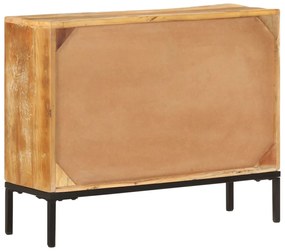Aparador 88x30x73 cm madeira recuperada maciça