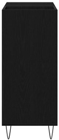 Armário de Registros Carvalho Preto 84.5x38x90 cm Madeira Engenhariada