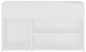 Banco sapateira 80x30x45 cm contraplacado branco