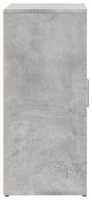 Aparador 60x31x70 cm derivados de madeira cinzento cimento