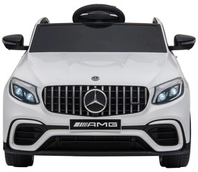Mercedes AMG Carro elétrico para crianças de a partir de 3 anos com controle remoto com música e luzes Carga 30kg 115x70x55cm