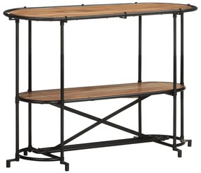 Mesa consola 110x42x76 cm madeira de acácia maciça