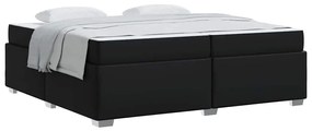 Estrutura da Cama Outros Preto 200 x 200 cm Couro sintético