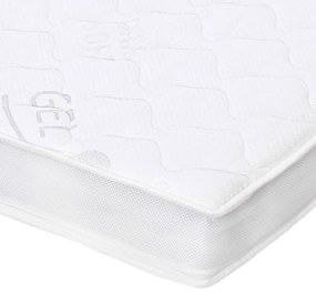 Sobrecolchão 80x200 cm espuma de gel 7 cm