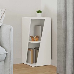 vidaXL Prateleira Lateral Branco 33 x 32 x 70,5 cm Madeira processada