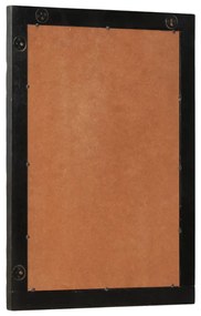 Espelho de casa de banho 50x70x2,5 cm mangueira maciça e vidro