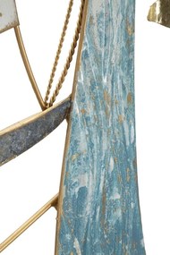 PAINEL DE PAREDE DE FERRO VELA 51,4X4X87 CM MULTICOLORIDO