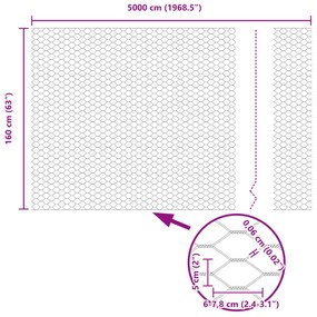 Postes de Cerca vidaXL 22 pcs U-Channel 160 cm Aço Galvanizado, Cerca