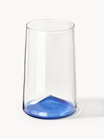 Copos altos artesanais em vidro borossilicato Hadley, conjunto de 4