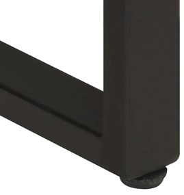 Mesa de jantar 200 cm madeira recuperada maciça