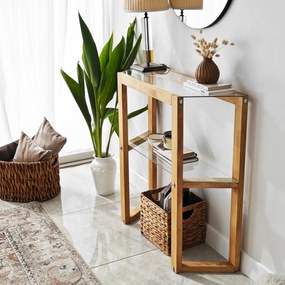 Cômoda Trapezoid – Carvalho – 85x85x31 cm