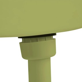 Autoclismo WC c/ entrada de água inferior 3/6 L verde azeitona