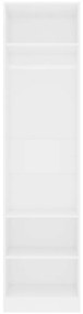 Roupeiro 50x50x200 cm contraplacado branco