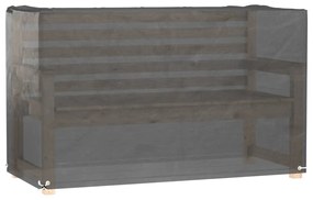 Capas p/ mobília de jardim 2 pcs 8 ilhós 170x94x70cm retangular
