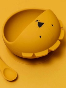 Conjunto refeição TRIXIE Mr. Lion para bebé amarelo