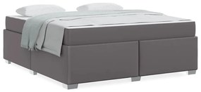 Estrutura da Cama Outros Cinzeto 180 x 200 cm Couro sintético
