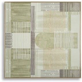 IMPRESSO EM LINHAS DE TELA COM MOLDURA -H- CM 60X3X60