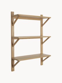 Oak Wood Wall Shelf Triarch