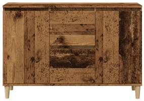 Aparador 102x35x70 cm derivados de madeira madeira velha