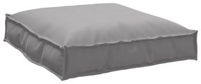vidaXL Almofada de palete para assento Cinzeto 70 x 70 x 12 cm