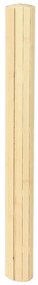 Tapete retangular 80x300 cm bambu cor natural clara