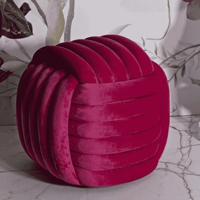 BANCO PUFE SOFTY 45X45X45 CM FUXIA