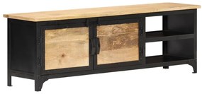 Móvel de TV 120x30x40 cm madeira de mangueira maciça