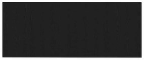 Cabeceira de Cama vidaXL Preto Carvalho 200x1,5x80 cm Madeira Reforçad