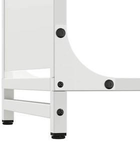 Suporte para lenha 44x28x65 cm aço laminado a frio branco