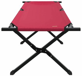 Camas dobráveis 2 pcs com bolsa Vermelho 600D Tecido Oxford