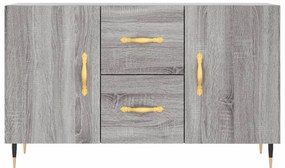 Aparador 100x36x60 cm derivados de madeira cinzento sonoma