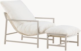 Poltrona de jardim com apoio de pés Corso