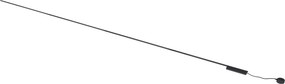 Sistema de iluminação de trilho moderno preto monofásico 400 cm - Magnetic