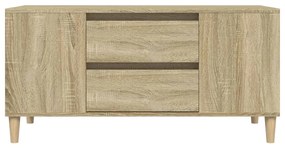 Móvel p/ TV 102x44,5x50 cm derivados de madeira carvalho sonoma