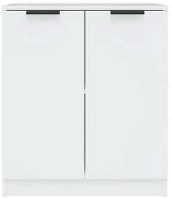 Aparadores 2 pcs 60x30x70 cm derivados de madeira branco