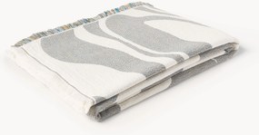 Manta jacquard com franjas Rui