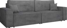 Sofá-cama Shelton 105, Cama com arrumação, 83x245x90cm, 96.5 kg, Pernas: Plástico