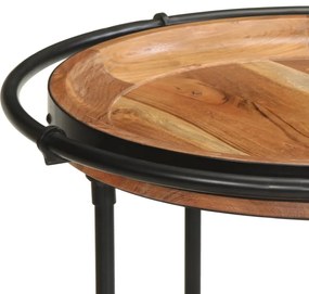 Mesa de apoio Ø55x83 cm madeira de acácia maciça