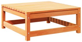 5pcs conj. sofás jardim + almofadões pinho maciço castanho-mel